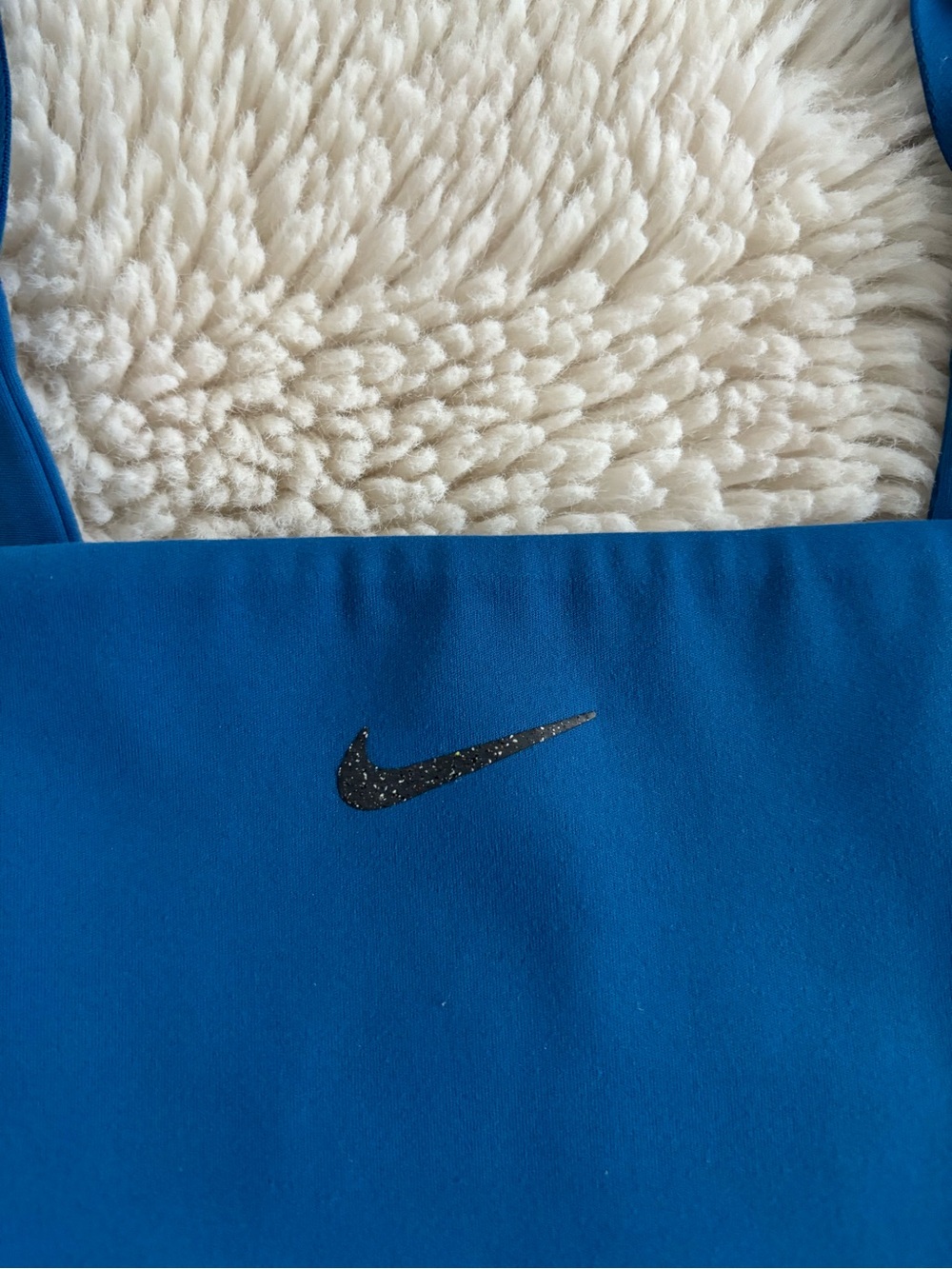 Nike Dri-Fit Blue Sports Bra - Picture 2 of 4